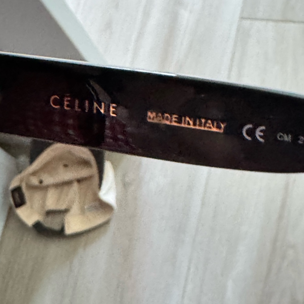 Celine Tortoise Shell Sunglasses - Picture 6 of 7